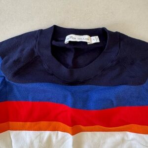 Peter Millar Striped Sweater sz S